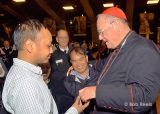 2013 Lourdes Pilgrimage - SUNDAY Cardinal Dolan Presents Malades Medals Pius X (41/71)